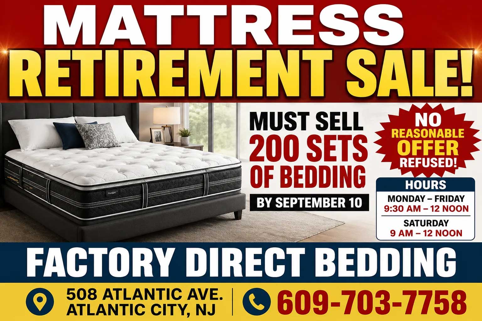 Mattress Retirement Sale
